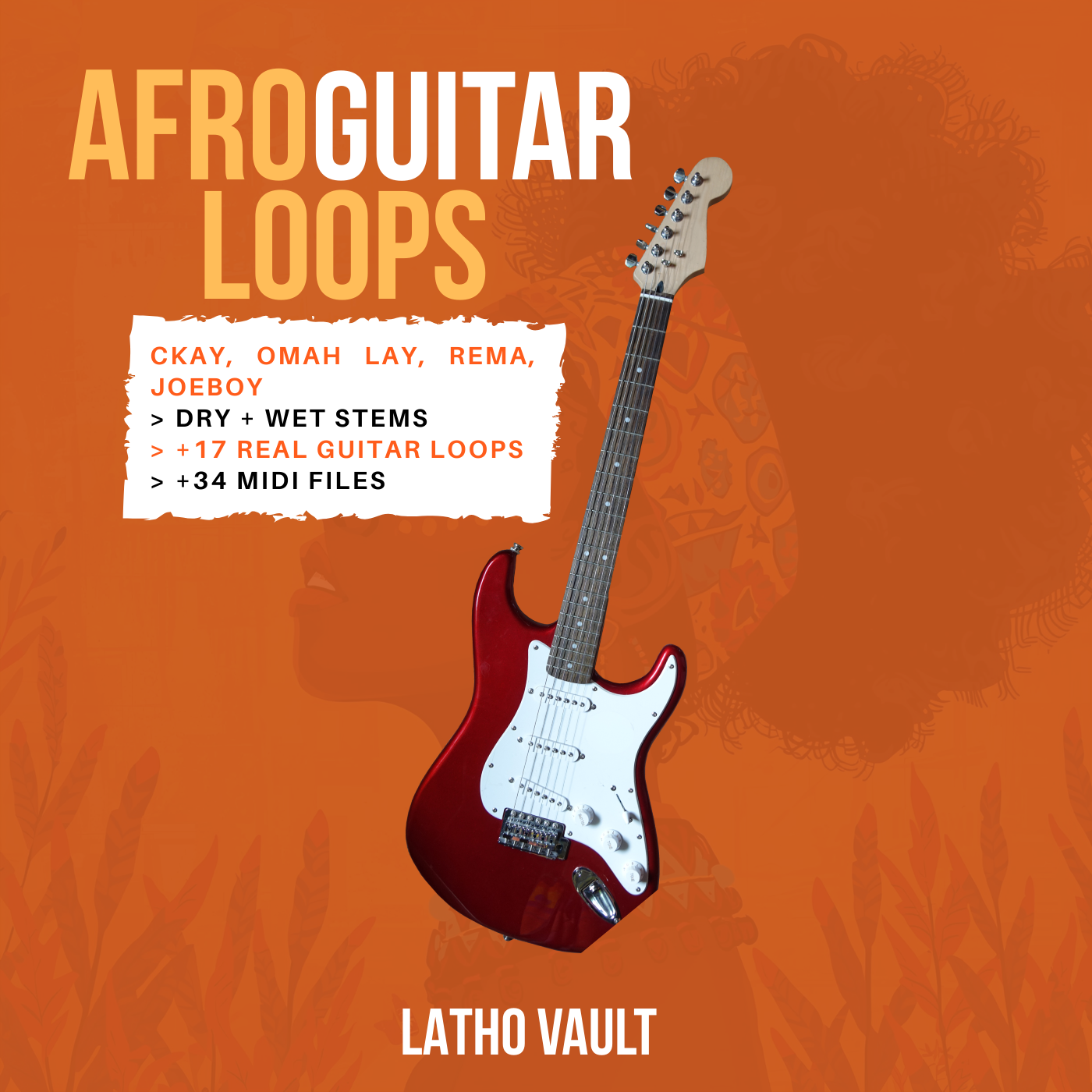 Afrobeat Guitar Loops by Latho Vault